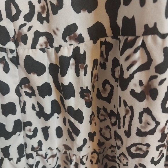 Cupshe Leopard Print Babydoll Dress, Size L, EUC - Picture 5 of 5